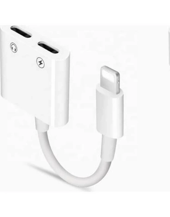 Joyroom S-M403 Iphone Lightning To Ligtning Ses Şarj Çoğaltıcı