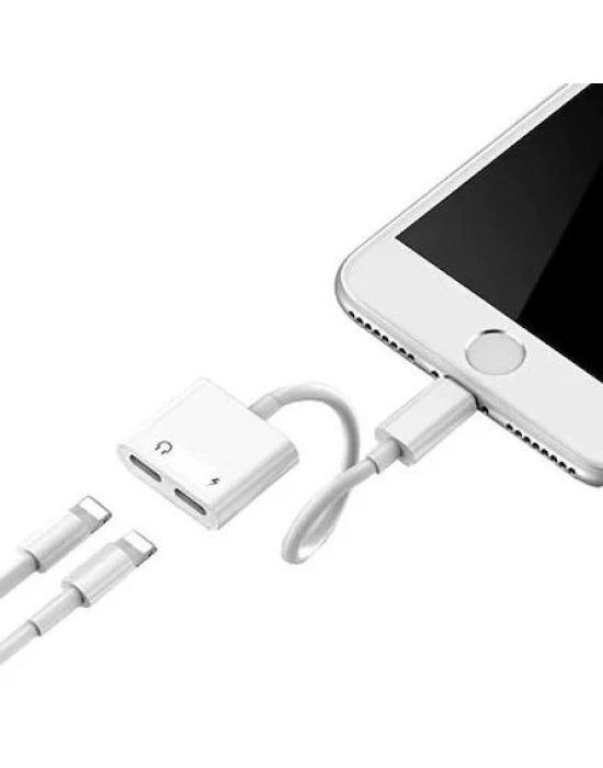 Joyroom S-M403 Iphone Lightning To Ligtning Ses Şarj Çoğaltıcı