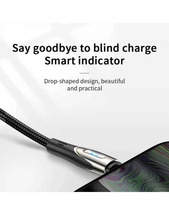 Joyroom S-M411 Sharp Serisi Type-C Şarj ve Data Kablosu 2M Kırmızı