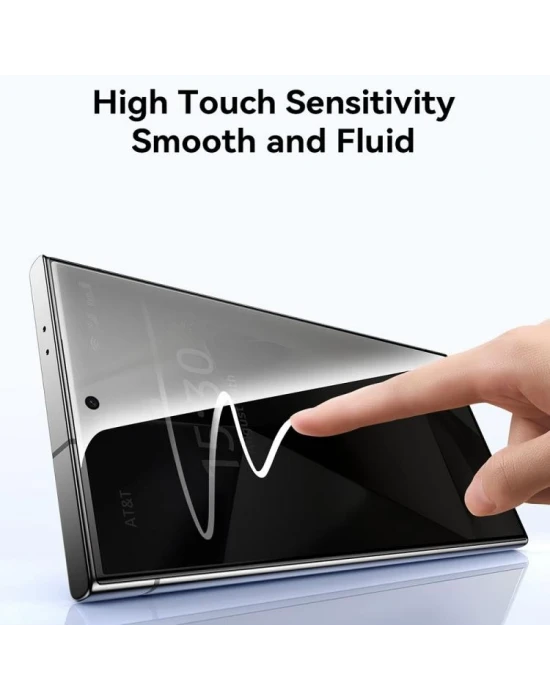 Joyroom Samsung Galaxy S24 Uyumlu Privacy Hayalet Full Cam Ekran Koruyucu