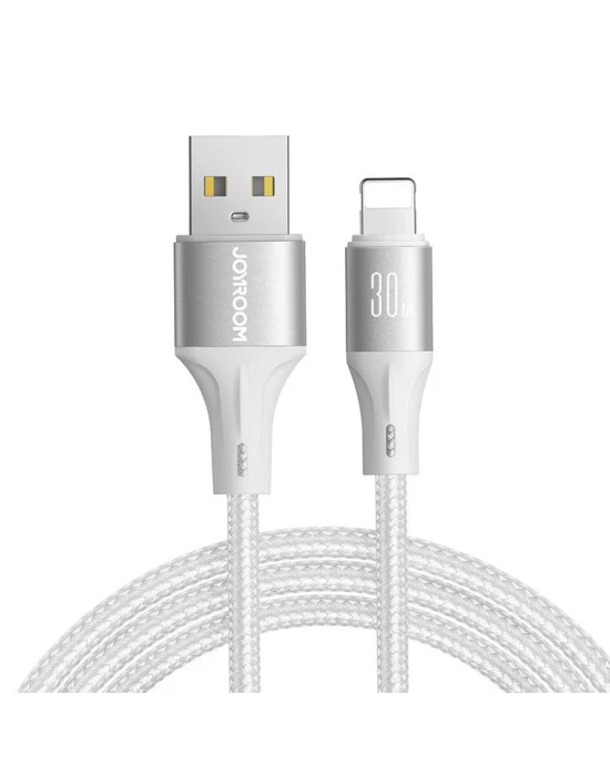Joyroom Usb-Lighting Metal Hızlı Şarj Ve Data Kablo 3 Amper 2 Metre
