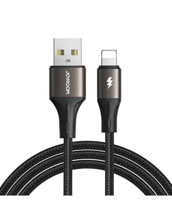 Joyroom Usb-Lighting Metal Hızlı Şarj Ve Data Kablo 3 Amper 2 Metre