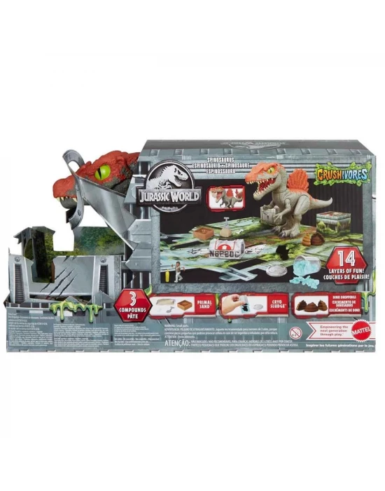 Jurassic World Spinosaurus Kafes Oyun Seti HTP71