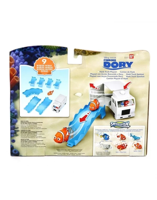 Kayıp Balık Dori Swigglefish Hank’ın Kamyonu Oyun Seti