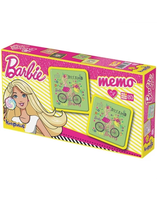 Kırkpapuç Barbie Memo Çocuk Puzzle