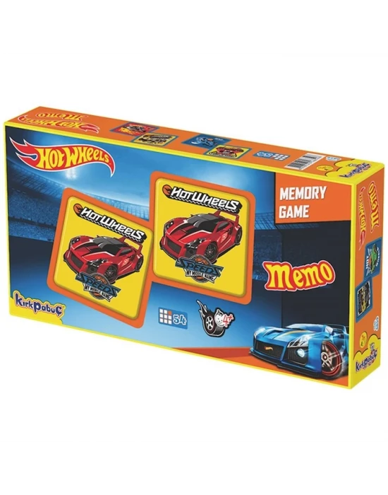 Kırkpapuç Hot Wheels Memo Çocuk Puzzle