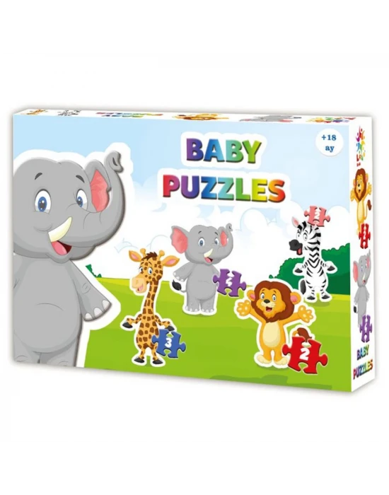 Laço Kids Baby Puzzle Hayvanlar