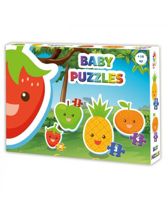 Laço Kids Baby Puzzle Meyveler