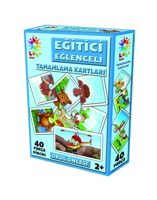 Laço Kids Eğitici Eğlenceli Tamamlama Kartları