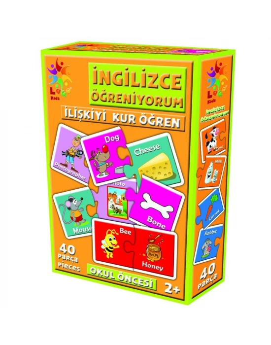 Laço Kids İngilizce Öğreniyorum İlişkiyi Kur Öğren