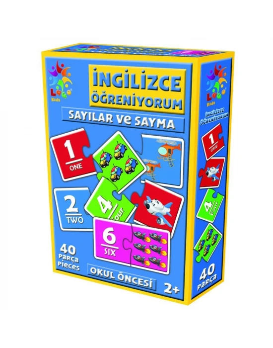 Laço Kids İngilizce Öğreniyorum Sayılar Ve Sayma