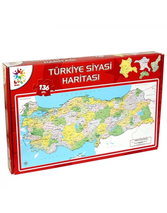 Laço Kids Türkiye Siyasi Haritası