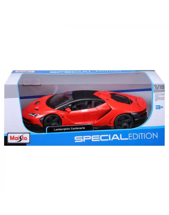 Lamborghini Centenario 1/18 Kırmızı 31386