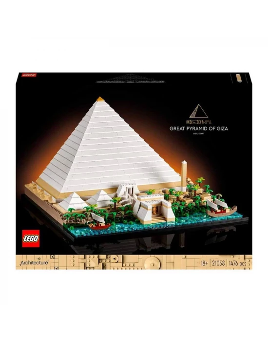 LEGO Architecture Mimari Simgeler Koleksiyonu: Keops Piramidi 210