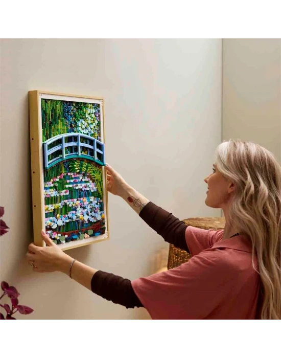 LEGO Art Claude Monet – Nilüfer Gölü Üzerinde Köprü 31220