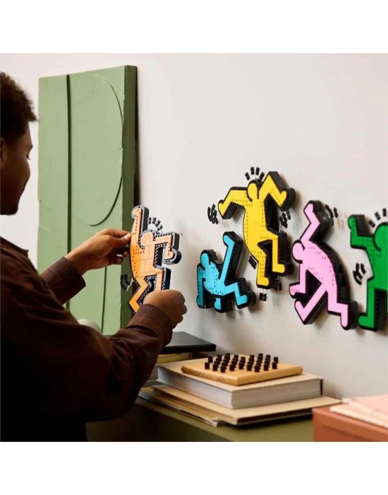 LEGO Art Keith Haring – Dans Eden Figürler 31216