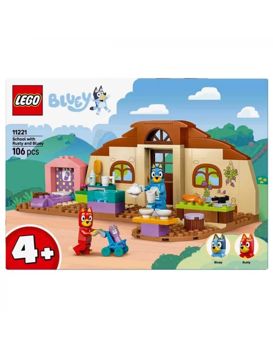 LEGO Bluey Rusty ve Bluey ile Okul 11221