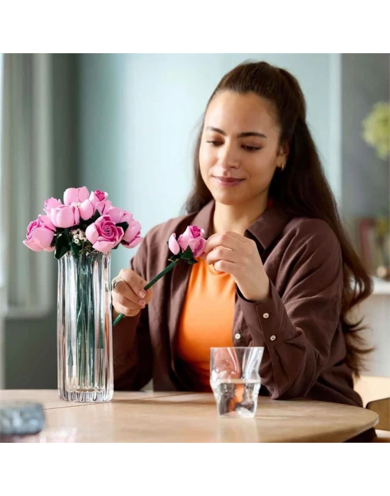 LEGO Botanicals Pembe Gül Buketi 10374