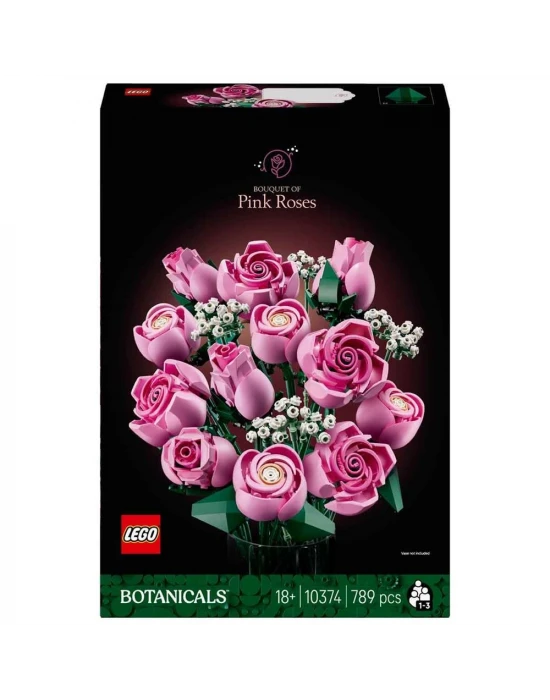 LEGO Botanicals Pembe Gül Buketi 10374