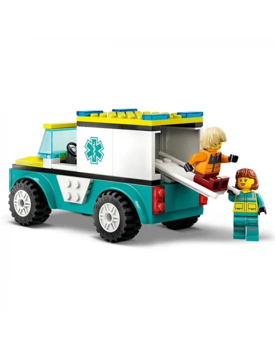LEGO City Acil Ambulansı ve Snowboardcu 60403
