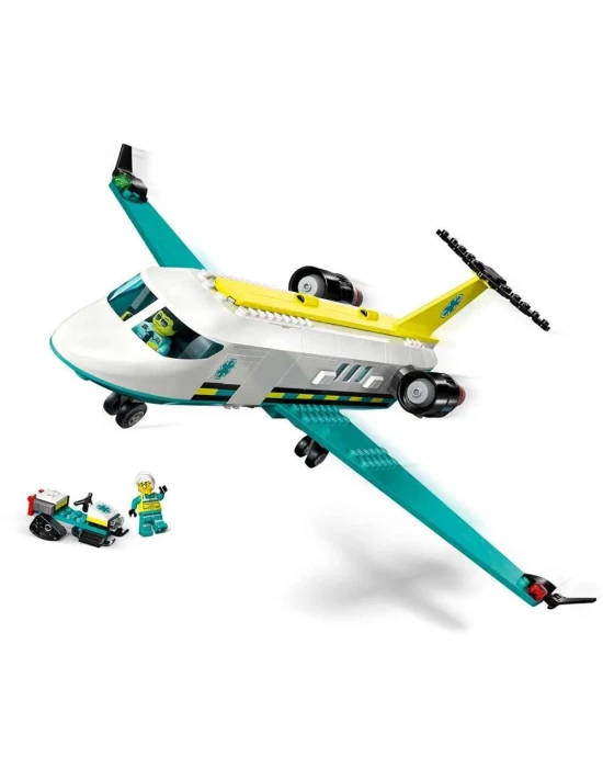 LEGO City Acil Hava Ambulans Uçağı 60465