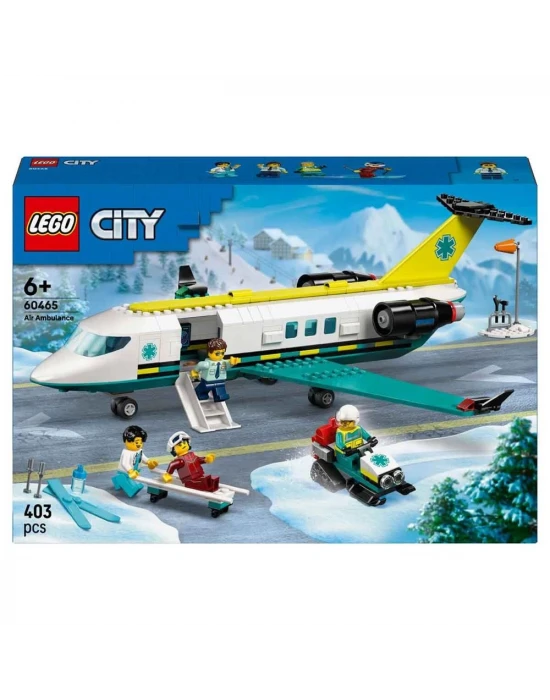 LEGO City Acil Hava Ambulans Uçağı 60465