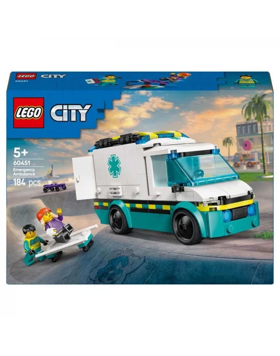LEGO City Acil Yardım Ambulansı 60451
