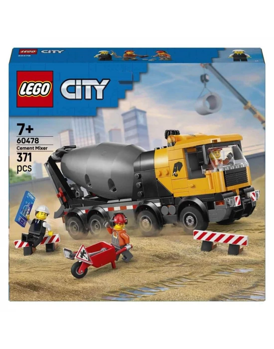 LEGO City Beton Mikseri 60478