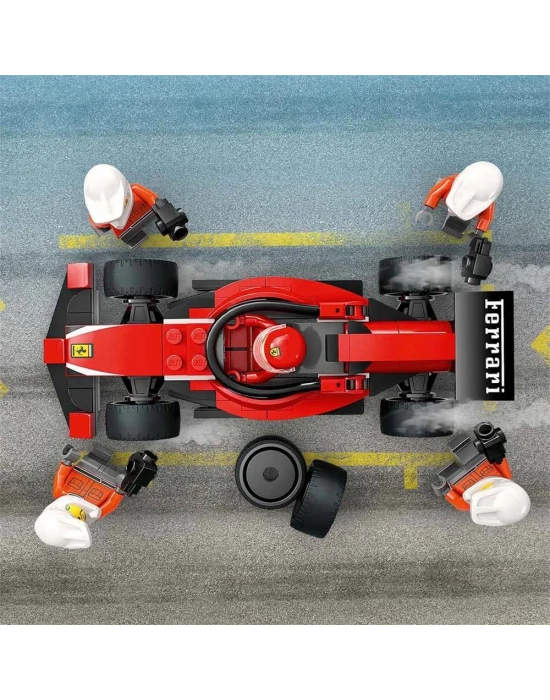 LEGO City Ferrari Arabalı F1 Pit Stop ve Pit Ekibi 60443