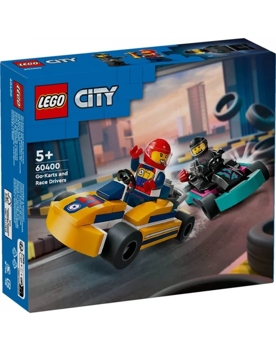 LEGO City Go-Kartlar ve Yarış Sürücüleri 60400