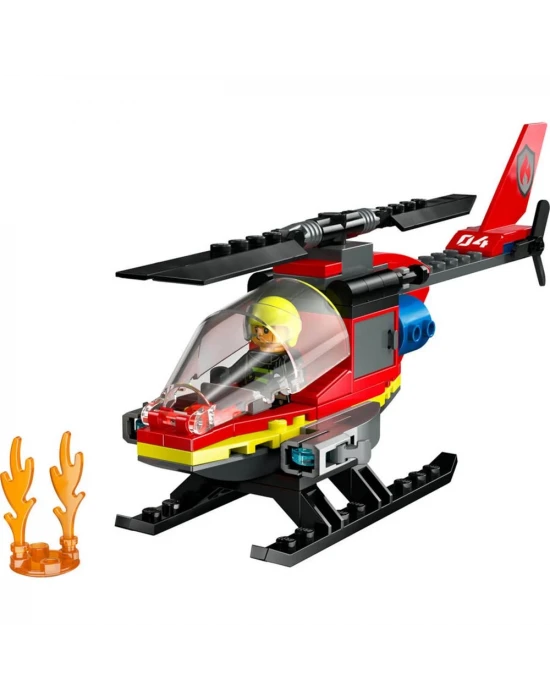 LEGO City İtfaiye Kurtarma Helikopteri 60411