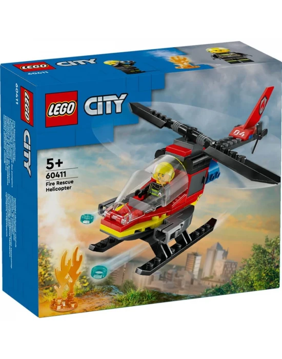 LEGO City İtfaiye Kurtarma Helikopteri 60411