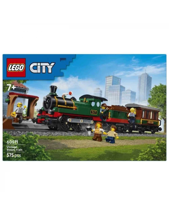 LEGO City Klasik Buharlı Tren 60511