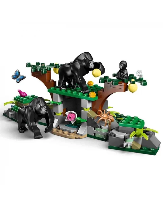 LEGO City Orman Kaşifinin Helikopteri Kamp Yerinde 60437