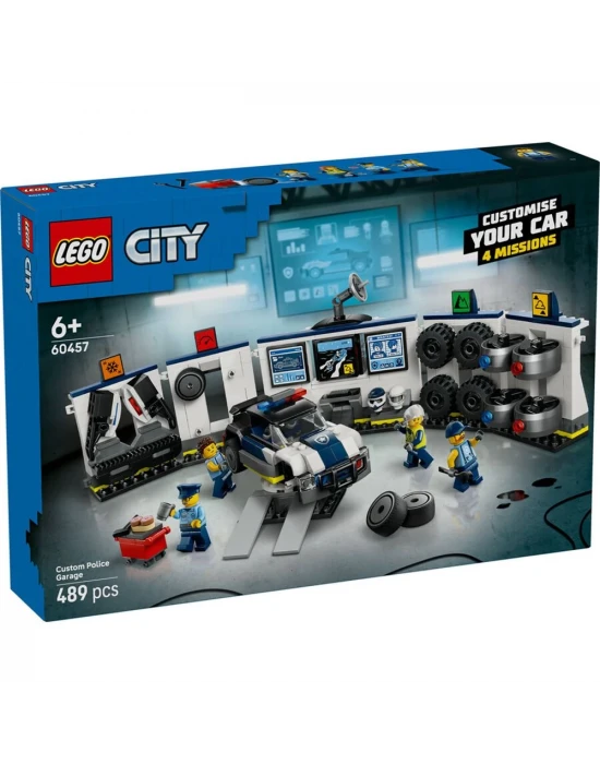 LEGO City Özel Polis Arabası Garajı 60457