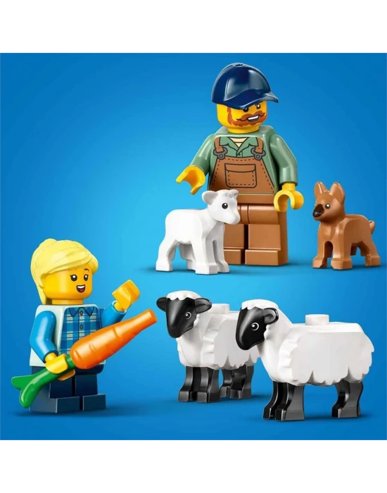 LEGO City Römorklu Çiftlik Traktörü 60461