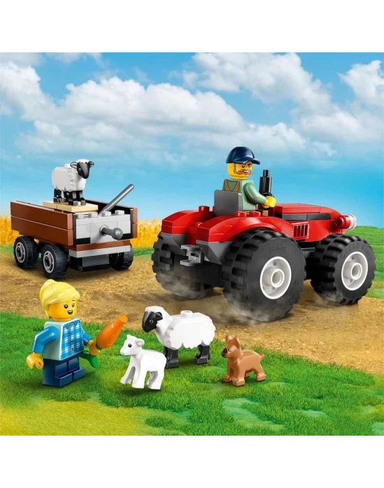LEGO City Römorklu Çiftlik Traktörü 60461