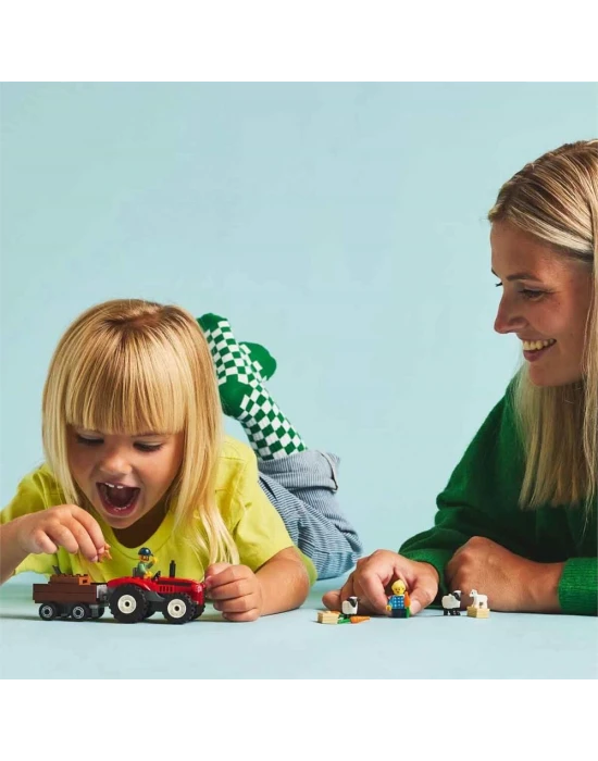 LEGO City Römorklu Çiftlik Traktörü 60461