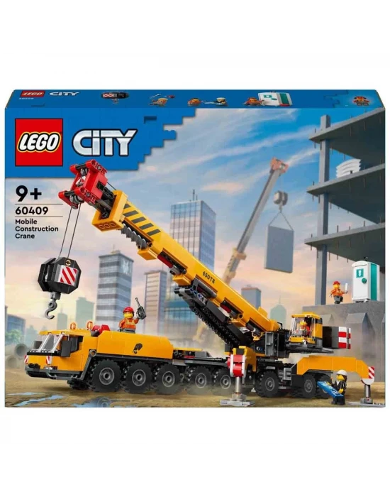 LEGO City Sarı Mobil İnşaat Vinci 60409