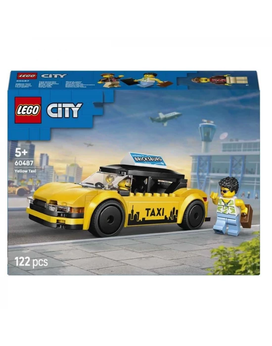 LEGO City Sarı Taksi 60487