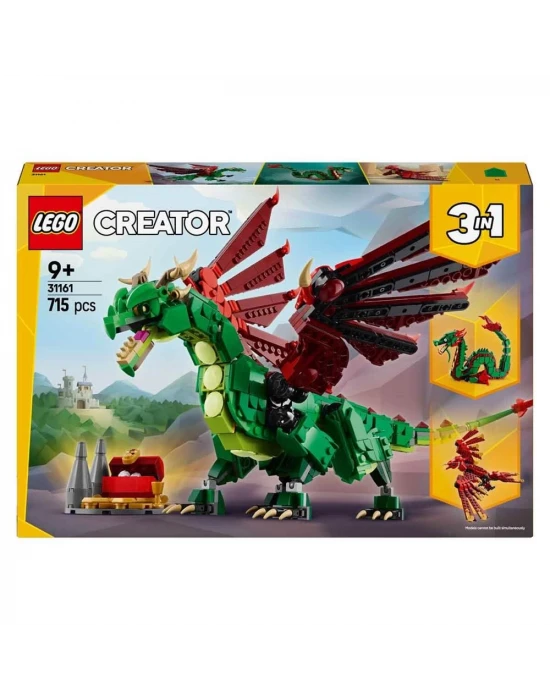 LEGO Creator 3’ü 1 Arada Orta Çağ Ejderhası 31161