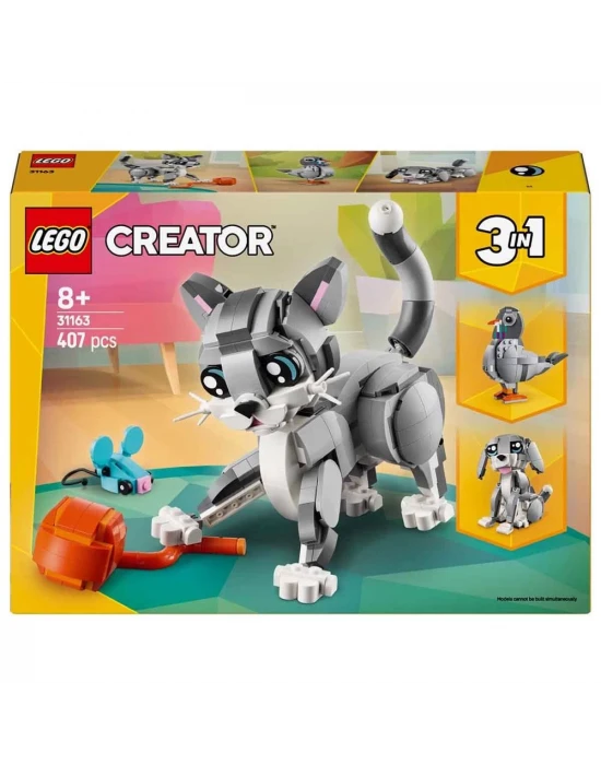 LEGO Creator 3’ü 1 Arada Oyunbaz Kedi 31163