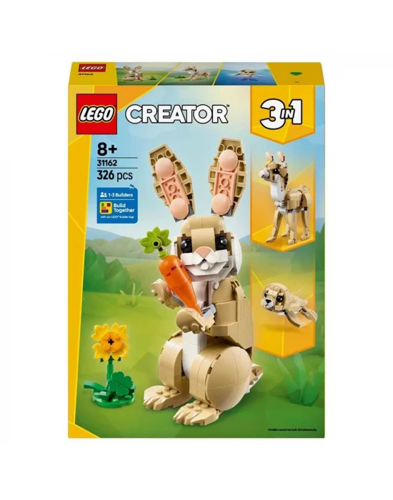 LEGO Creator 3’ü 1 Arada Sevimli Tavşan 31162