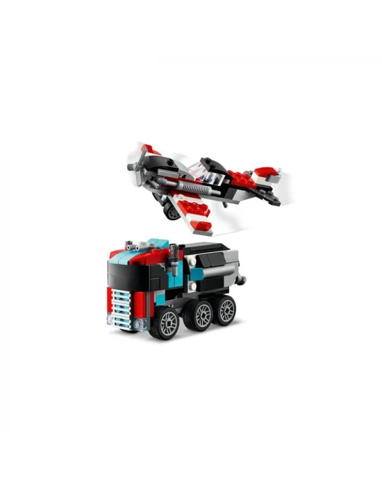 LEGO Creator Helikopterli Açık Kasa Kamyon 31146