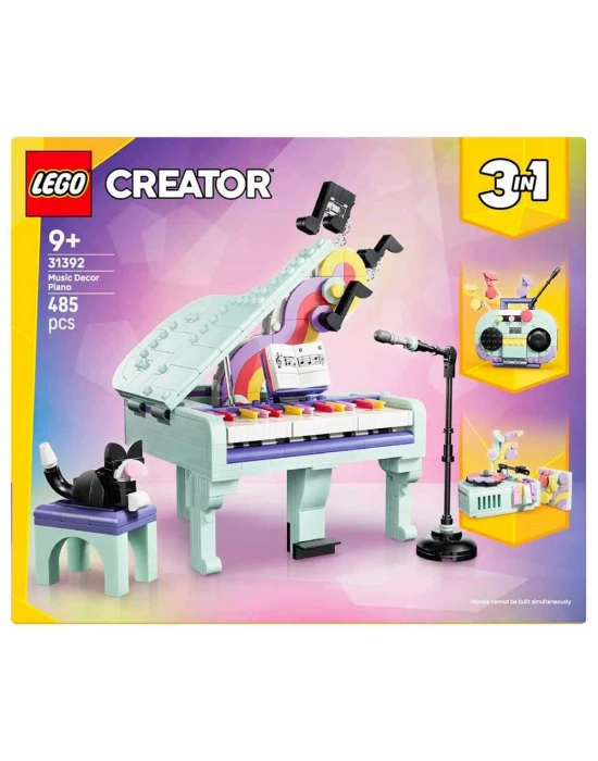 LEGO Creator Müzikal Dekor Kedili Piyano 31392