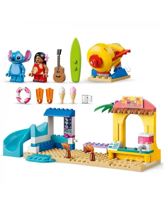 LEGO Disney Lilo ve Stitch ile Plaj Eğlencesi 43280