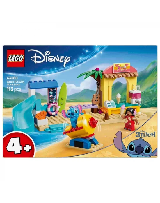 LEGO Disney Lilo ve Stitch ile Plaj Eğlencesi 43280