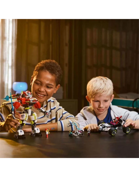 LEGO DREAMZzz Cooper’ın Kaplan Robotu ve Zero’nun Hot Rod Arabası