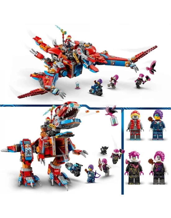 LEGO DREAMZzz Cooper’ın Robot Dinozoru C-Rex 71484