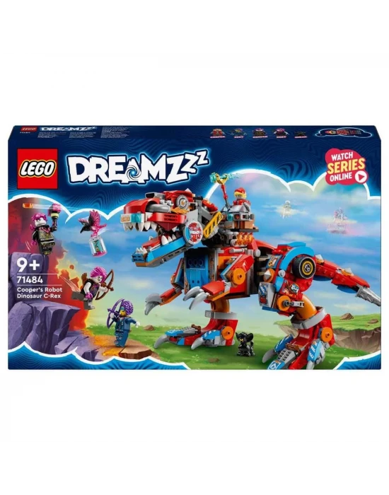 LEGO DREAMZzz Cooper’ın Robot Dinozoru C-Rex 71484